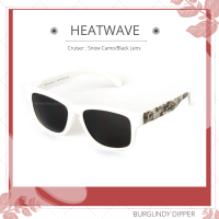 แว่นกันแดด Heatwave รุ่น Cruiser : Snow Camo/Black