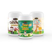 Auswelllife SET เรียนเก่ง เพิ่มภูมิ สูงไว AWL Algal Oil DHA + AWL Calcium Plus D3 + AWL Colostrum Plus Lysine #วิตามินสำหรับเด็ก  #อาหารเสริมเด็ก  #บำรุงสมอง  #อาหารเสริม #อาหารสำหรับเด็ก