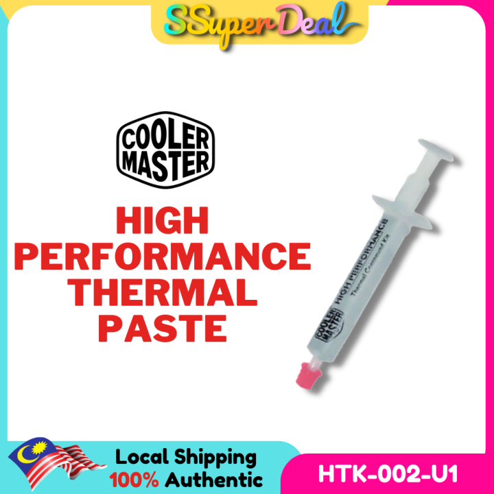 Cooler Master High Performance Thermal Paste Compound Kit Lazada