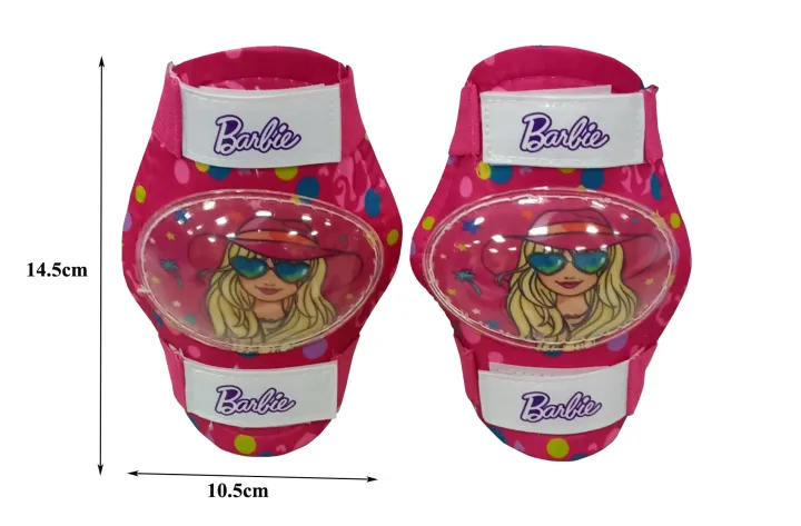 barbie knee pad set