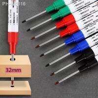 hot！【DT】 2/4Pcs Large Capacity Markers Woodworking Decoration Multi-purpose Deep Hole Pens Ink