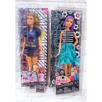 ตุ๊กตา Barbie Barbie ตุ๊กตาสำหรับเด็กผู้หญิง Barbie Barbie ตุ๊กตา Fashionista 18