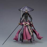 เราหุ่นยนต์ซามูไร Figma549ข้อต่อผิวด้านเคลื่อนย้ายได้แบบจำลองบรรจุกล่อง