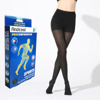 YISHENG Medical Compression Tights Varicose Veins Women Pantyhose for Summer Pantyhose 15-20mmHg