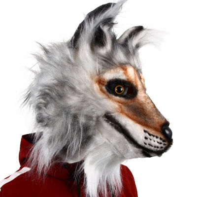 Scary Mask Latex Wolf Maske Werewolf Furry Animal Wolf Mask Halloween Costume Party Props
