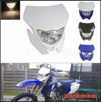 Motocross 12V 35W H4 Bulb Head Light For Yamaha TW XT WR YZ 85 125 250 WR 250F 450F 250R Dual Sport Supermoto Enduro Headlight