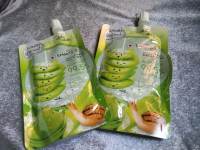 (2 ซอง)Smooto Aloe-E Snail Bright Gel สมูทโตะ อโล-อี สมูทโตะว่านหางจระเข้ เข้มข้น 99.5%  50 มล.