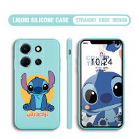 Casing Ponsel สำหรับ Infinix Note 30 Note 5G Note 30 Pro ปลอกซิลิโคนของเหลวทรงสี่เหลี่ยมดั้งเดิมรูปการ์ตูนคลุมทั้งหมดเคสป้องกันทนแรงกระแทกกล้อง