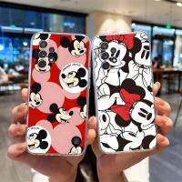 Minnie Mickey Mouse Phone Case Transparent For Samsung S20 S23 S30 S22 S10E S10 20Fe Note 20 10 Pro Plus Ultra A12 A42 A71 A91