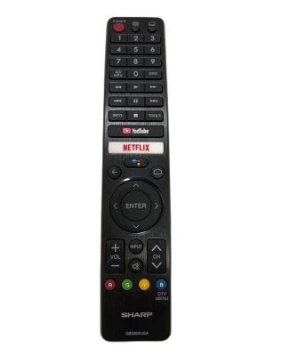 SHARP Smart TV Remote GB336WJSA รีโมทสมาร์ททีวี (รองรับฟังก์ชั่นค้นหาด้วยเสียง)