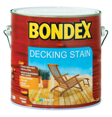 Bondex Decking Stain บอนเด็กซ์ เดคกิ้งสเตน สีย้อมไม้ สำหรับพื้นไม้