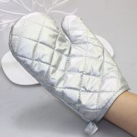 1Pcs Microwave Gloves Cotton Insulation Baking Anti-scalding Gloves Tray Tableware Oven Gloves Home Kitchen Tools