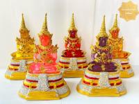 พระแก้วมรกต ฤดูร้อน ขนาด 5 นิ้ว เรซิ่นเนื้อใส สินค้ามี 5 สี (ราคาต่อองค์)