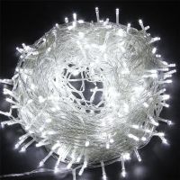 LSDM Outdoor Christmas LED String Lights 100M 20M 10M 5M Luces Decoracion Fairy Light Holiday Lights Lighting Tree Garland