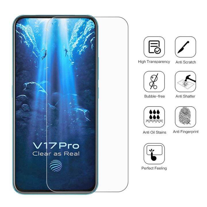 vivo-กระจกนิรภัยสำหรับ-v17-neo-ปกป้องหน้าจอ-pro-v-17-vivov17ฟิล์มป้องกัน