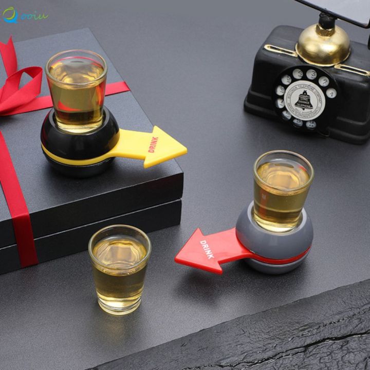 qooiu Rotatable Arrow Beer Wine Board Game Pointer Rotator Party Game