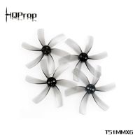 Hqprop 3แพ็ค/6คู่ T51mm 6ใบพัดสำหรับโดรน2 "FPV ประสิทธิภาพเงียบเข้ากันได้กับ KT20 HGLRC