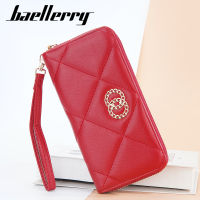 Baellerry Womens Mid-Length Portable Expanding Card Holder Multi-Card Zipper Coin Purse Quilted Wallet Womens