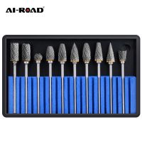 10pcs Dremel Router Bit Tool 1/8 Inch HSS Mini Drill Bit Set Cutting Router Grinding Bits Milling Cutters For Wood Carving Cut