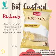 Bột trộn sẵn làm nhân bánh Su Kem Richmix 1kg