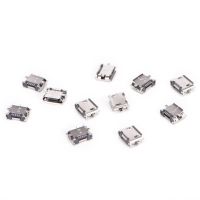 10Pcs Micro USB 5pin B Type Female Connector For Mobile Phone Micro USB Jack Connector 5 pin Charging Socket Sell