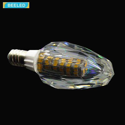 LED Lamp bulb 5W 7W 10Pcslot in Warm White Cool White E14 High Brightness 110V 220V Home Lighting Crystal Pendant light ceiling