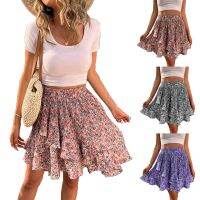 กระโปรงชายระบายฤดูร้อนของผู้หญิง {Summer skirt}