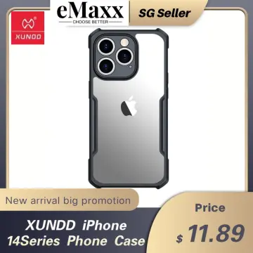 XUNDD Protective Case for iPhone 14 12 13 15 Pro Max 15,Airbag