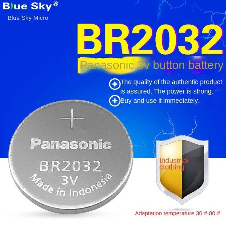 Brand New/2022 Original Panasonic BR2032 3V high temperature button