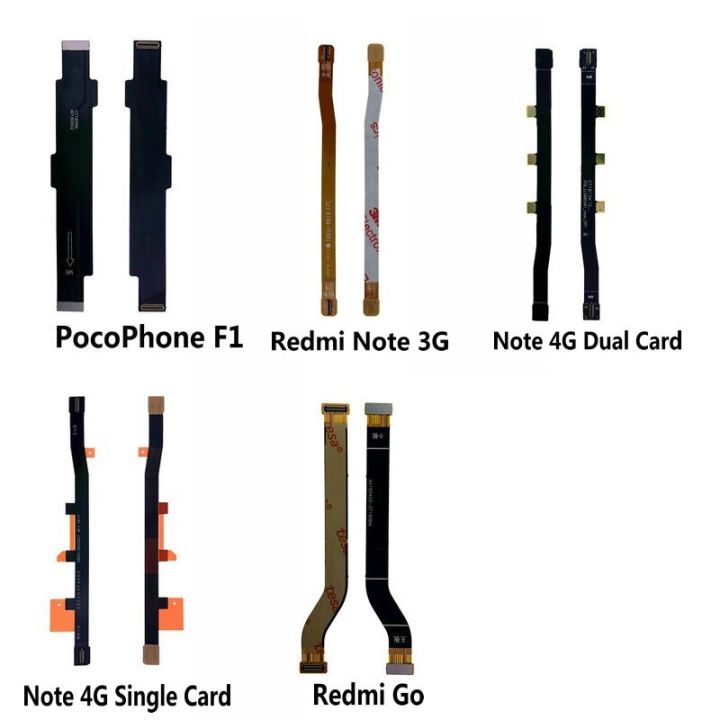 เมนบอร์ดหลักเชื่อมต่อจอแสดงผล-lcd-สายยืดหยุ่นสำหรับ-xiaomi-pocophone-f1-redmi-go-note-3g-4g