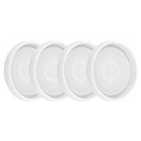 16 Pack Round Silicone Coaster Molds,Clear Epoxy Molds for Casting with Resin,Concrete,Cement and Polymer Clay