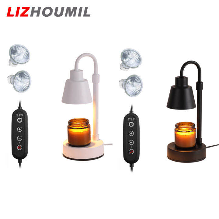 lizhoumil-โคมไฟอุ่นเทียนหรี่ไฟได้เทียนหอมปรับความสูงได้-เทียนหอมปรับอากาศของขวัญวันวาเลนไทน์