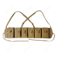 tomwang2012. WW2 WWII Chinese Army Zb26 Combat Field Magazine Pouch 6 Cells Bag Retro High Quality COLLECTION