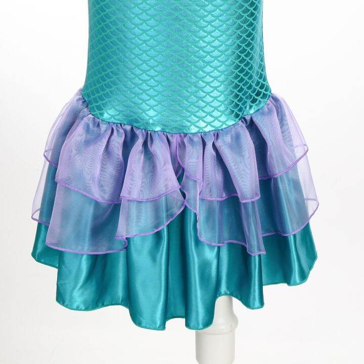 kids-dress-for-girls-cosplay-little-mermaid-ariel-princess-costume-children-carnival-birthday-party-clothes-mermaid-dress