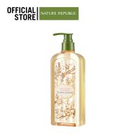 NATURE REPUBLIC PERFUME DE NATURE BODY OIL WASH EVENING LAVENDER (345ml) ครีมอาบน้ำ สูตรออยล์