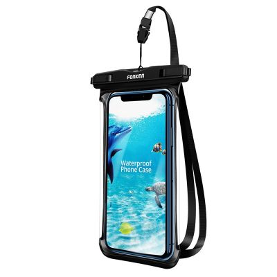 เคสโทรศัพท์กันน้ำ FONKEN สำหรับว่ายน้ำกระเป๋ากันน้ำเคสใช้ใต้น้ำถุงกันน้ำโทรศัพท์มือถือ