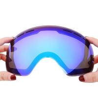 Ski Goggles HX06 Lenses Double-layer Snow Blindness Proof UV Protection Snowboard Goggles for Ski Winter Sports Accessories