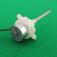 Long Shaft Gear Motor White Round Mini Electric Gear Motor Solar Motor DC 3V 6V 10RPM 21RPM XD Electric Motors