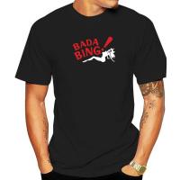 Bada Bing Girl Pinup Tshirts Vampire Buffy O-Neck Top T-shirts Leisure Summer Tops Shirt For Men Gift 100% Cotton Street Tees