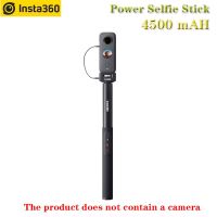 ไม้เซลฟี่พร้อมรีโมทควบคุมพลังงาน Insta360สำหรับ Insta 360 X3/หนึ่ง X2 /Rs/r อุปกรณ์เสริมของแท้