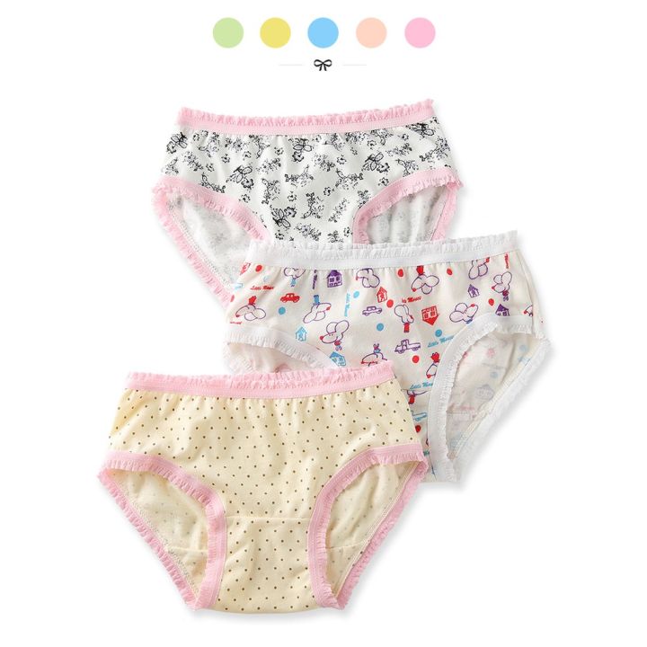 ready-stock-6pcs-baby-girls-briefs-cotton-high-quality-panties-for-girls-kids-underwear-children-underpants-clothes