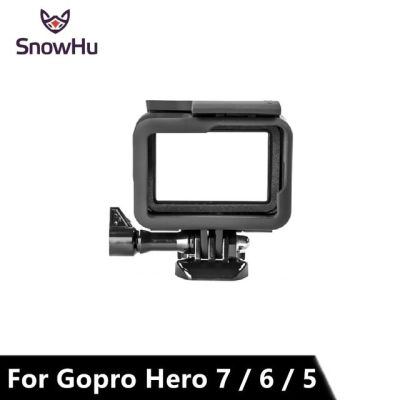 Snowhu เคสป้องกันสำหรับ Gopro Hero 7 6 5,อุปกรณ์เสริมกันน้ำเคสดำน้ำลึก45ม. สำหรับ Ld08กล้อง Gopro Hero