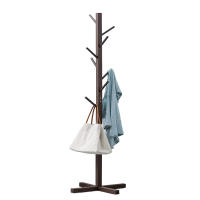 ราวแขวนเสื้อโค้ท ราวตากผ้าอเนกประสงค์ หมวก กระเป๋า  ทำจากไม้ไผ่ Coat Rack Stand  ราวตากผ้า ราวแขวนผ้าคอ  ราวแขวงหมวก