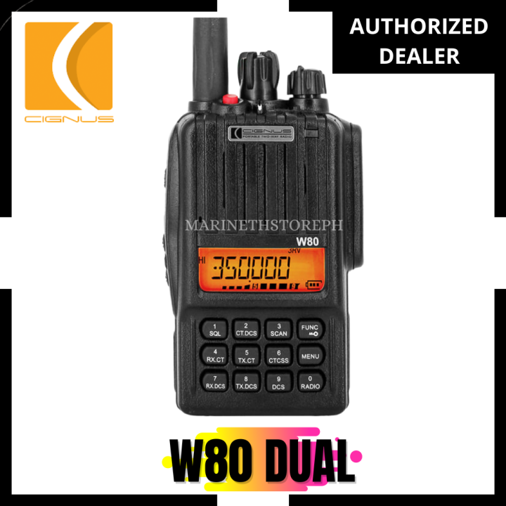 Cignus W80 W80 Dual Band 5 Watts WaterResistant Japan Components