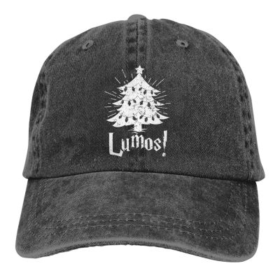 2023 New Fashion Christmas Lumos Harry Potter Inspired For Adult Funny Fashion Cowboy Cap Casual Baseball Cap Outdoor Fishing Sun Hat Mens And Womens Adjustable Unisex Golf Hats Washed Caps，Contact the seller for personalized customization of the logo
