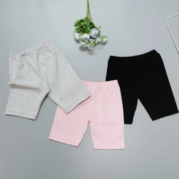 Quần legging lửng bé gái, chất liệu cotton cực thoáng mát mặc mùa hè cho bé từ 1-6 tuổi, Mi-Ka Shop – No Brand >>> top1shop >>> lazada.vn