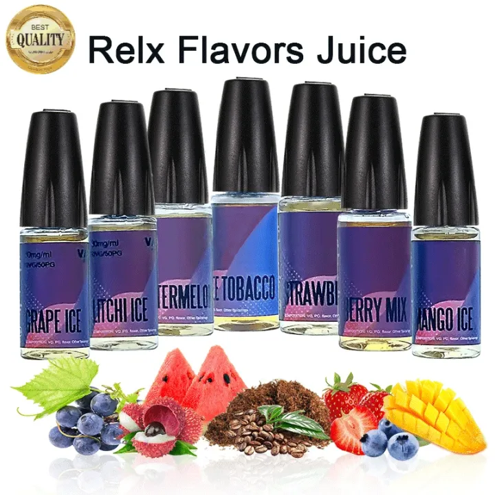 Spot ♪Relx Infinity Vape Flavor Salt Nic Vapepax Juice 10ml 30MG Refill