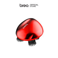 [ส่งฟรี ขั้นต่ำ 0.-] breo รุ่น Scalp mini สีแดง (Red) เครื่องนวดหนังศีรษะเพื่อสุขภาพ เครื่องนวดไฟฟ้าแบบพกพา เครื่องนวดกดจุด