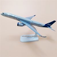 20Cm In Lega Di Metallo Air Scandinavo SAS Airbus 350 A350สายการบิน Moo Di Aereo Diecast แบบจำลองเครื่องบินเครื่องบินของขวัญ