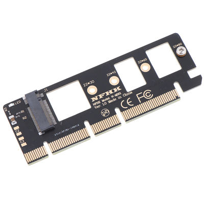[aCHE] 1 * NVMe M.2 NGFF SSD ไปยัง PCI-E PCI Express 3.0 16X X4อะแดปเตอร์ Riser Card converte